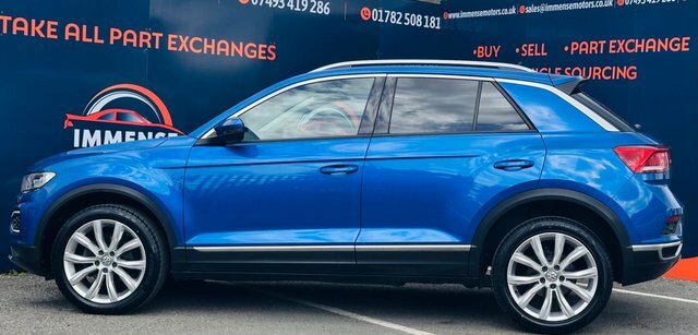 Volkswagen T-Roc Tsi Gpf Evo Sel KY20UGK Blue #4