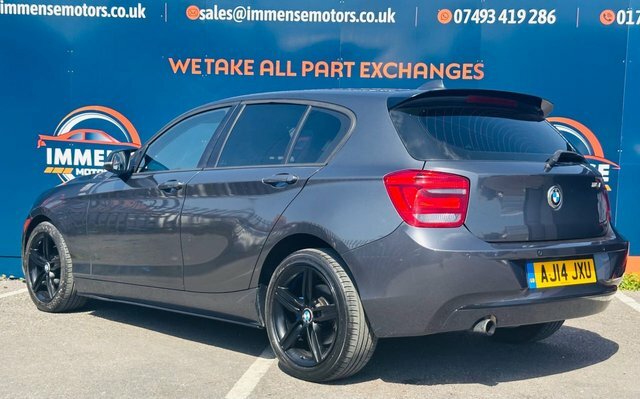 BMW 1 Series 116I Sport Hatchback Grey #4