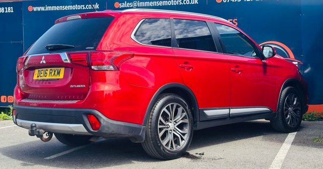 Mitsubishi Outlander Di-d Gx3 Suv Red #6