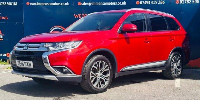 Mitsubishi Outlander Di-d Gx3 Suv Red #2