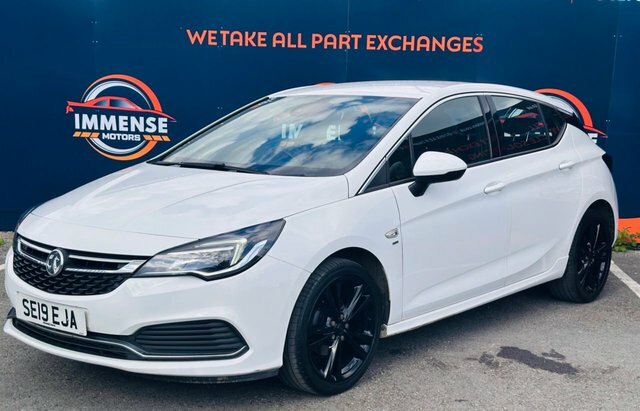 Vauxhall Astra Turbo Sri VX Line White #3