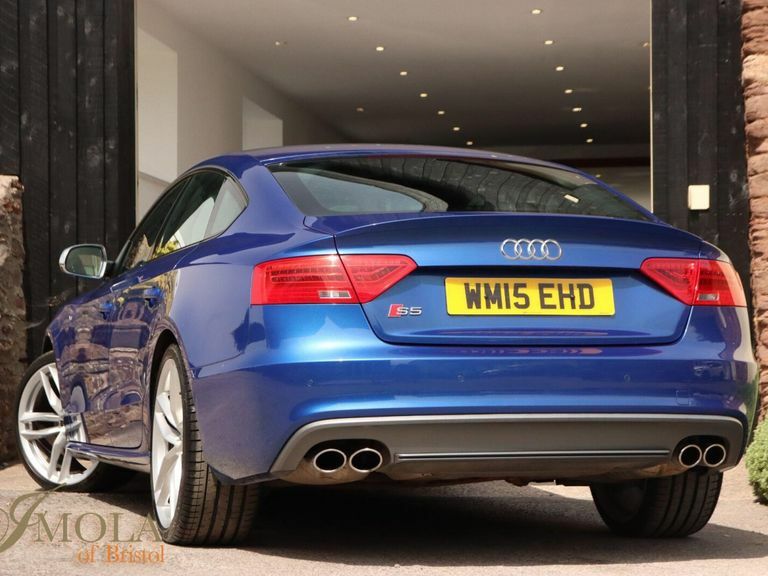 Audi S5 3.0 S5 Sportback Tfsi Black Edition Quattro Semi-a Blue #33