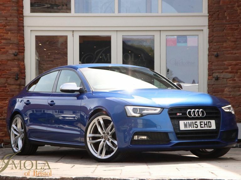 Audi S5 3.0 S5 Sportback Tfsi Black Edition Quattro Semi-a Blue #51