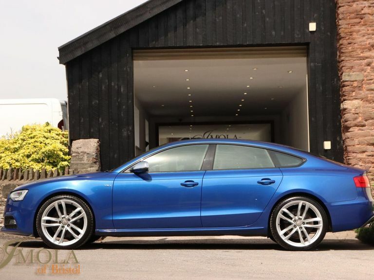 Audi S5 3.0 S5 Sportback Tfsi Black Edition Quattro Semi-a Blue #14