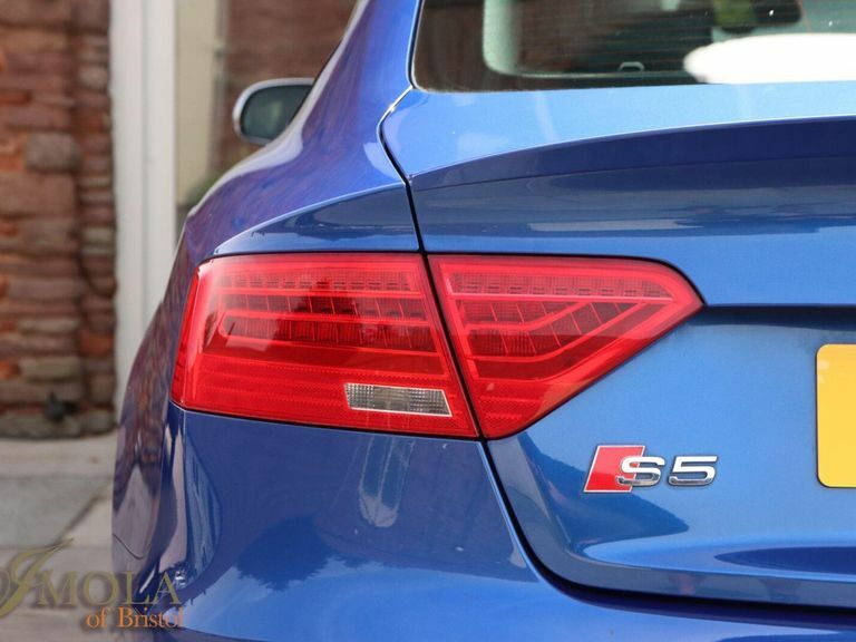Audi S5 3.0 S5 Sportback Tfsi Black Edition Quattro Semi-a Blue #48