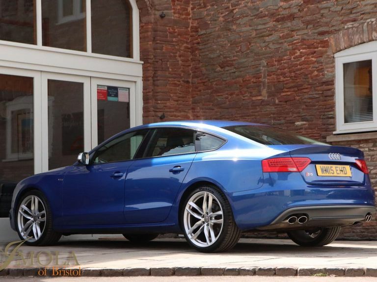 Audi S5 3.0 S5 Sportback Tfsi Black Edition Quattro Semi-a Blue #47