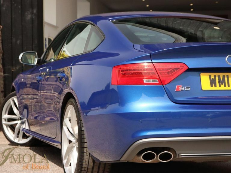 Audi S5 3.0 S5 Sportback Tfsi Black Edition Quattro Semi-a Blue #13