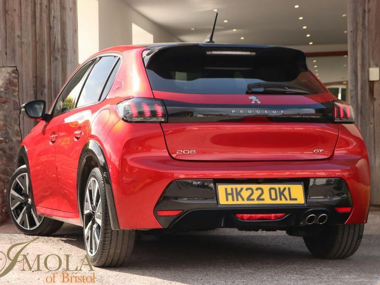 Peugeot 208 Puretech Gt Premium Hatchback Red #30
