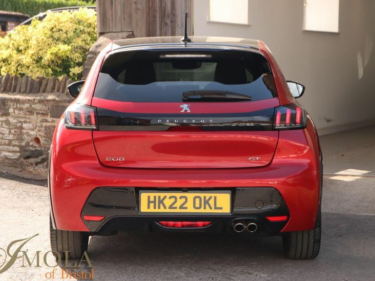 Peugeot 208 Puretech Gt Premium Hatchback Red #12