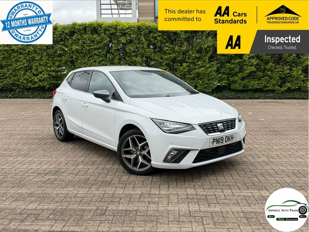 Seat Ibiza 1.0 Tsi Xcellence Lux Hatchback Dsg Eur White