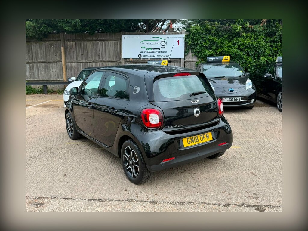 Smart Forfour 17.6Kwh Prime Premium Hatchback Aut Black #5