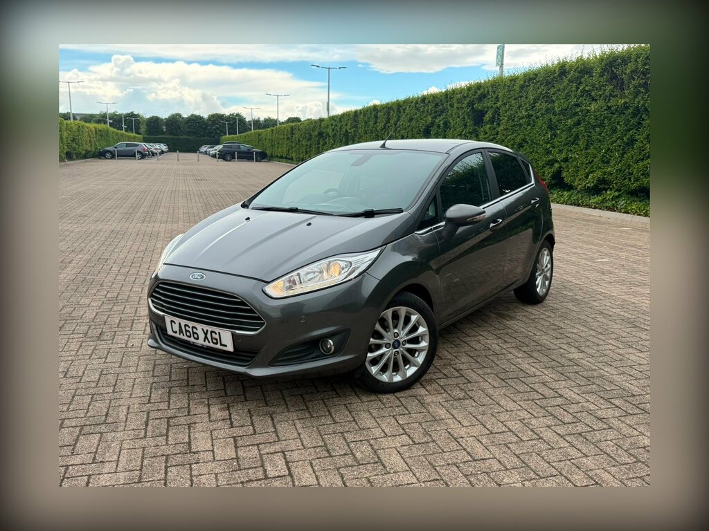 Ford Fiesta 1.0T Ecoboost Titanium X Hatchback Powe Grey #2
