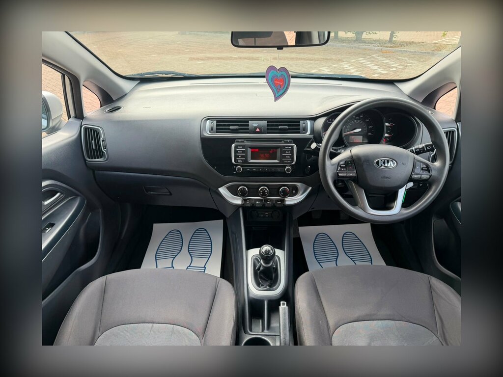 Kia RIO 1.25 1 Air Hatchback Euro 6 84 Silver #3