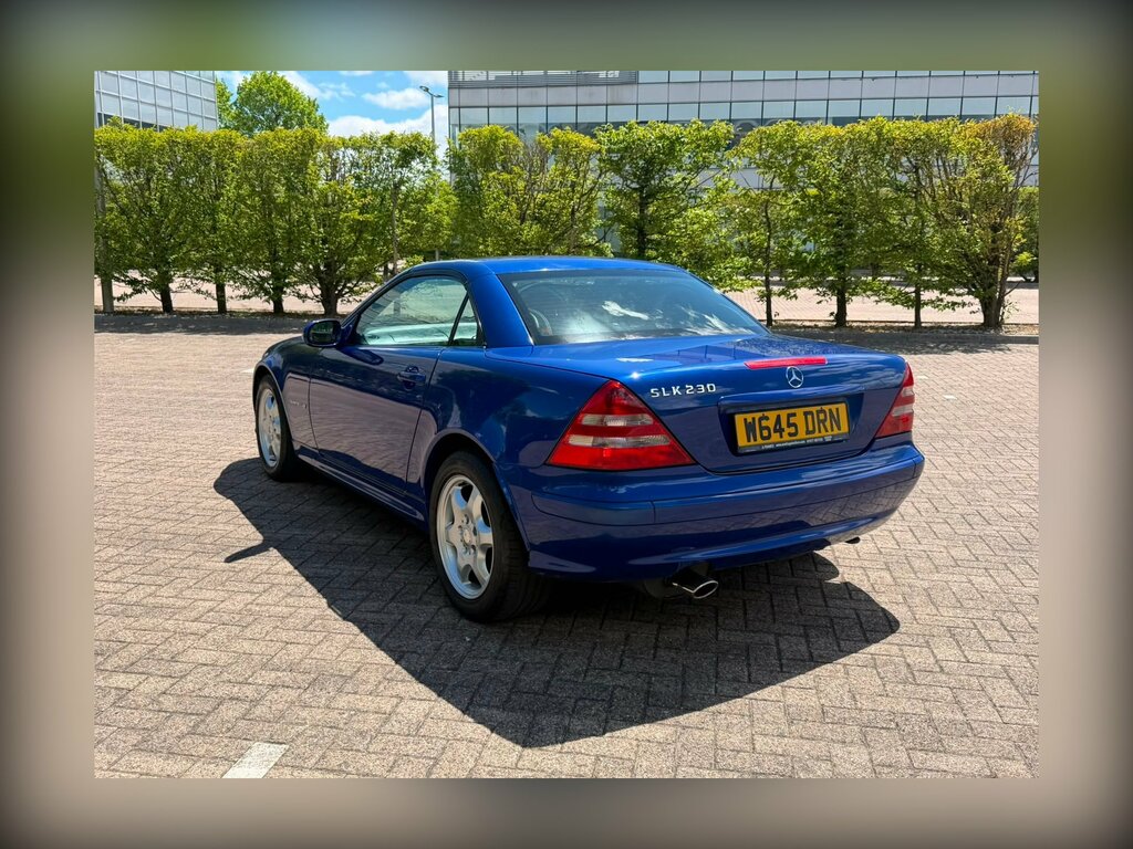 Mercedes-Benz SLK 2.3 Slk230 Kompressor Convertible Manua Blue #6