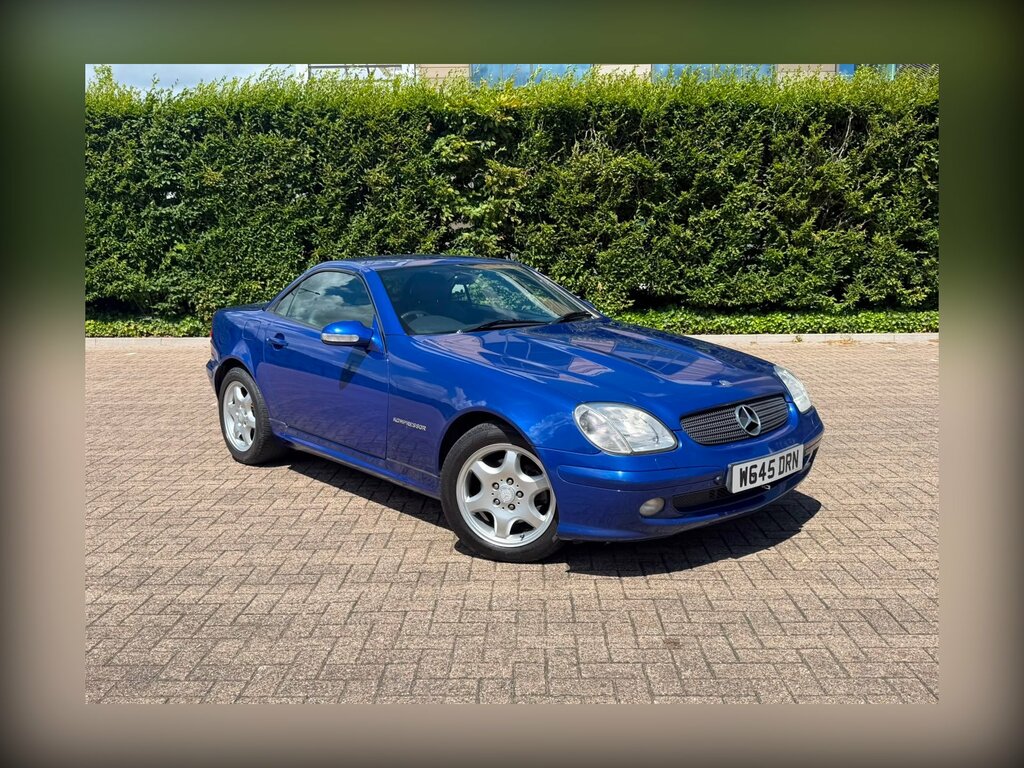 Mercedes-Benz SLK 2.3 Slk230 Kompressor Convertible Manua Blue #2