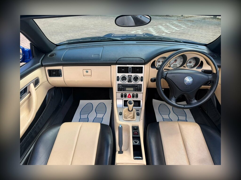 Mercedes-Benz SLK 2.3 Slk230 Kompressor Convertible Manua Blue #3