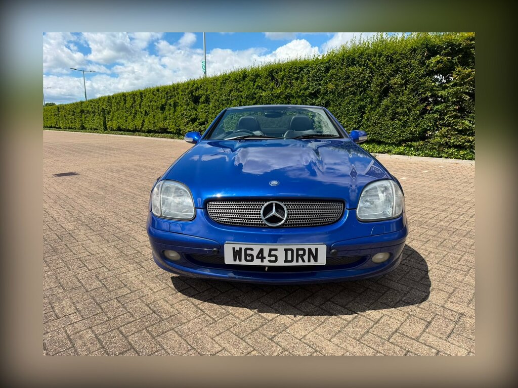 Mercedes-Benz SLK 2.3 Slk230 Kompressor Convertible Manua Blue #4