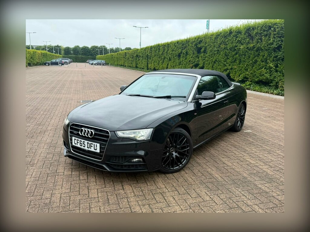Audi A5 2.0 Tfsi S Line Special Edition Plus Convertible 2 Black #2