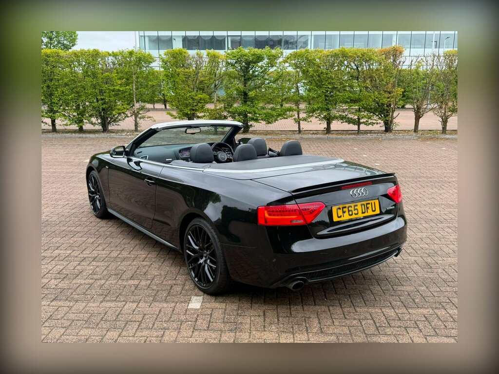 Audi A5 2.0 Tfsi S Line Special Edition Plus Convertible 2 Black #6