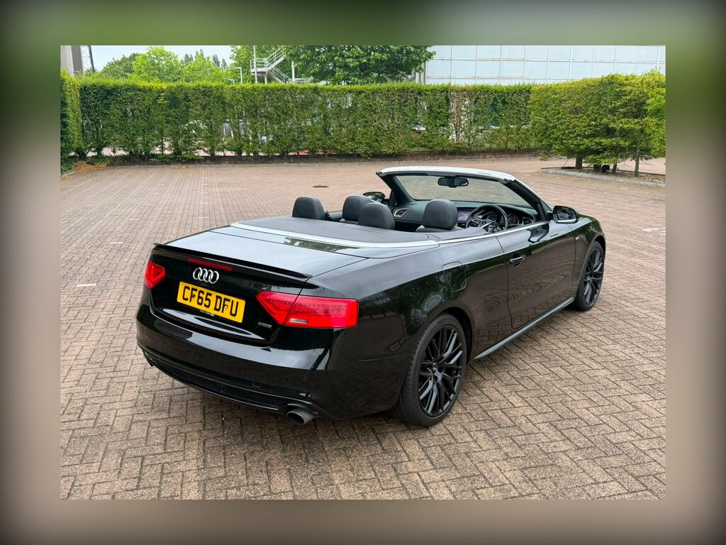Audi A5 2.0 Tfsi S Line Special Edition Plus Convertible 2 Black #5