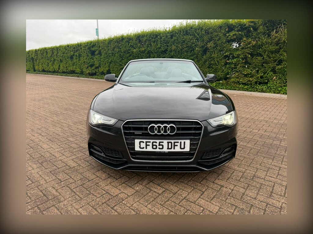 Audi A5 2.0 Tfsi S Line Special Edition Plus Convertible 2 Black #4