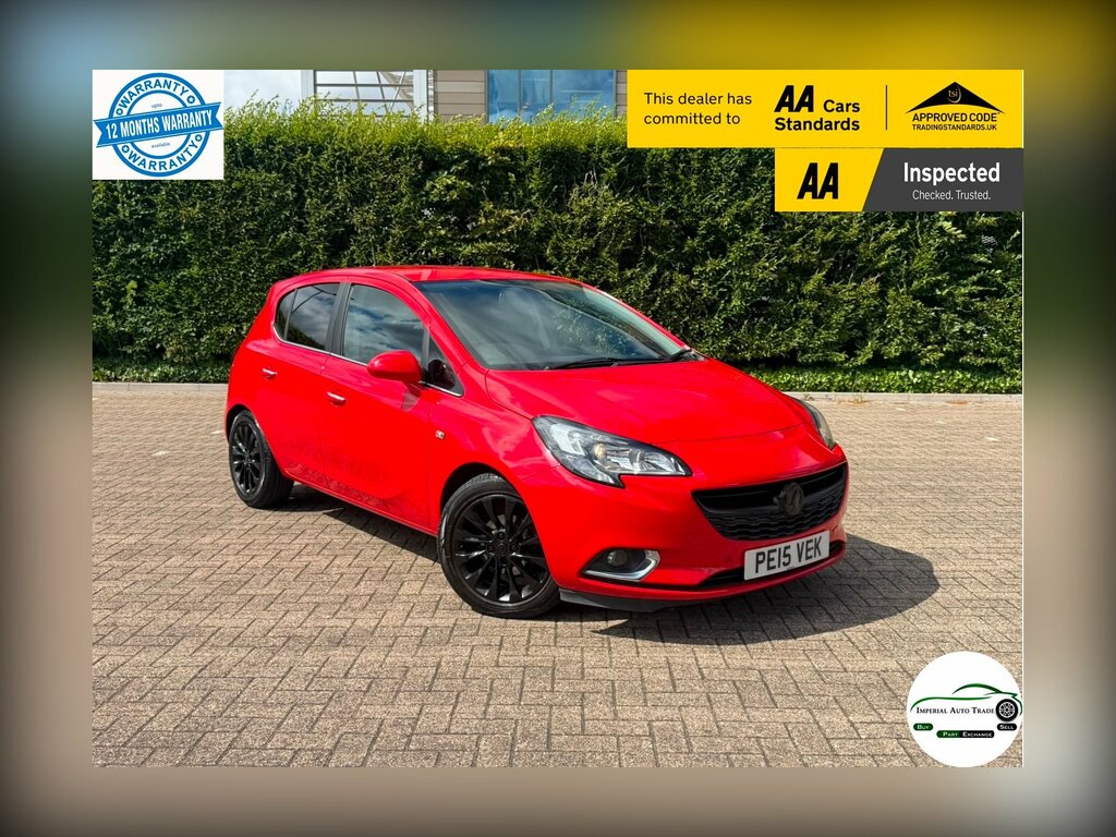 Vauxhall Corsa 1.4I Se Hatchback Euro 6 90 Ps Red