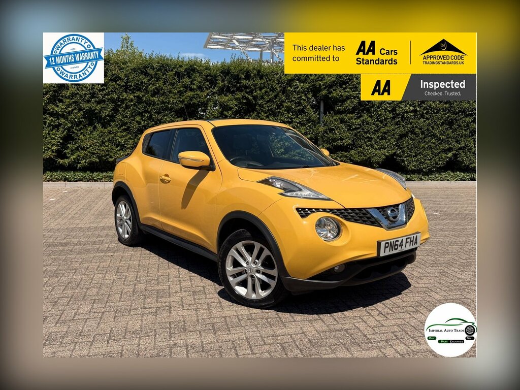 Nissan Juke 1.2 Dig-t Acenta Premium Suv 6Sp Yellow