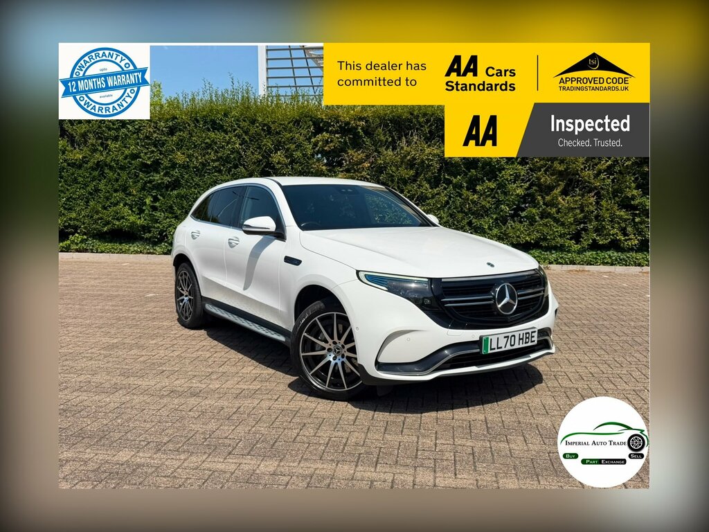 Mercedes-Benz EQC Eqc 400 80Kwh Amg Line Suv 4Mati White