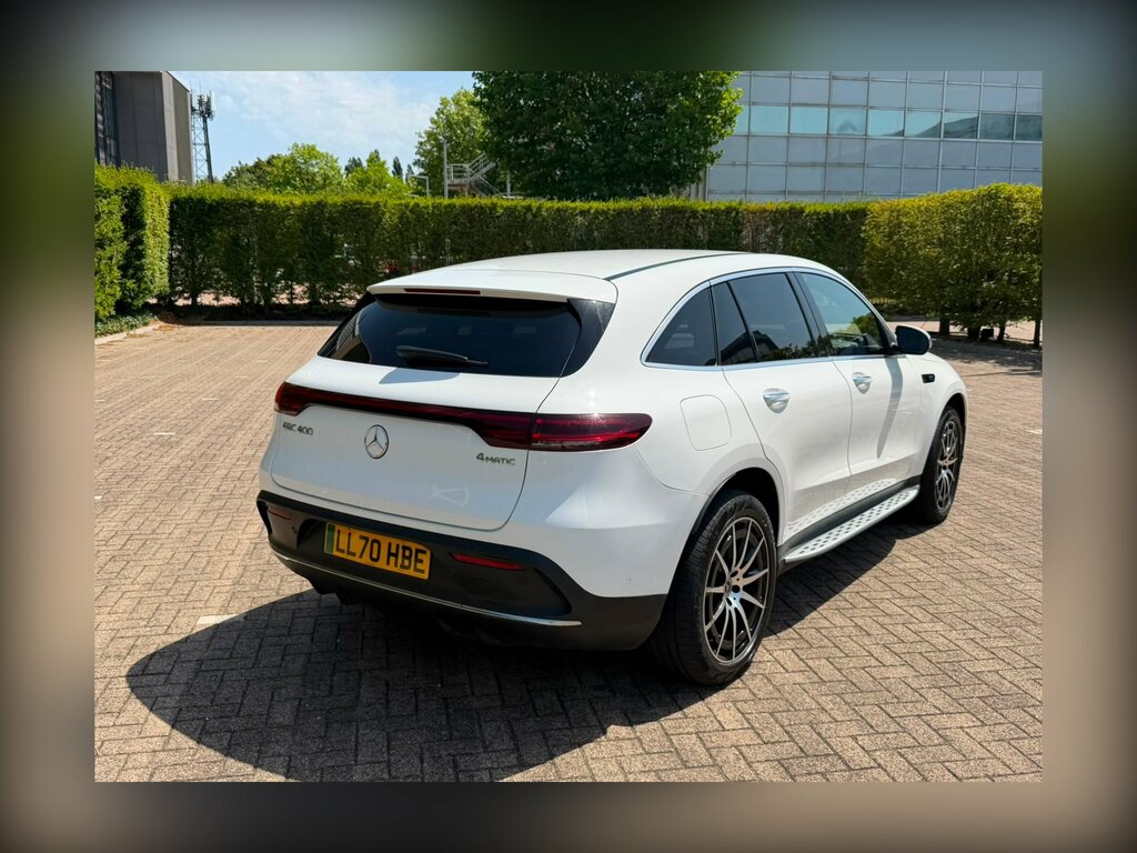Mercedes-Benz EQC Eqc 400 80Kwh Amg Line Suv 4Mati White #6