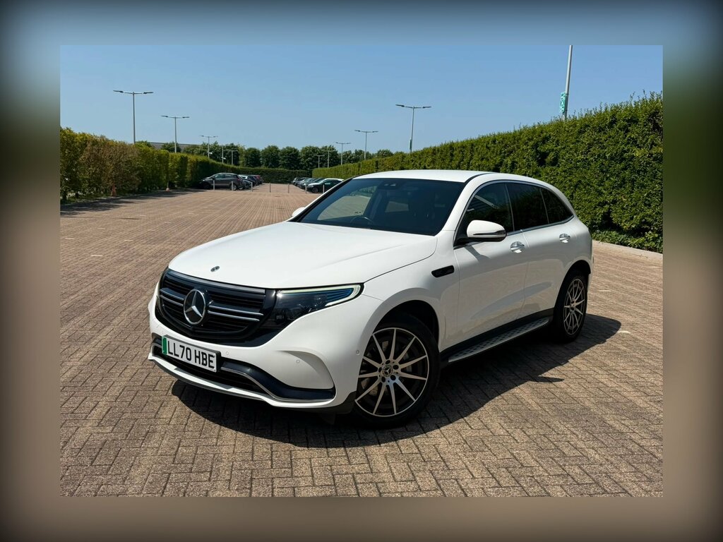 Mercedes-Benz EQC Eqc 400 80Kwh Amg Line Suv 4Mati White #2