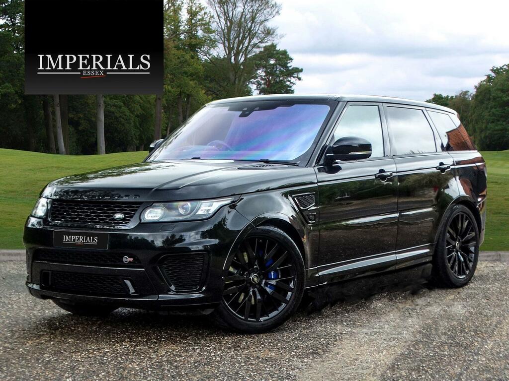 Land Rover Range Rover Sport V8 Svr Black