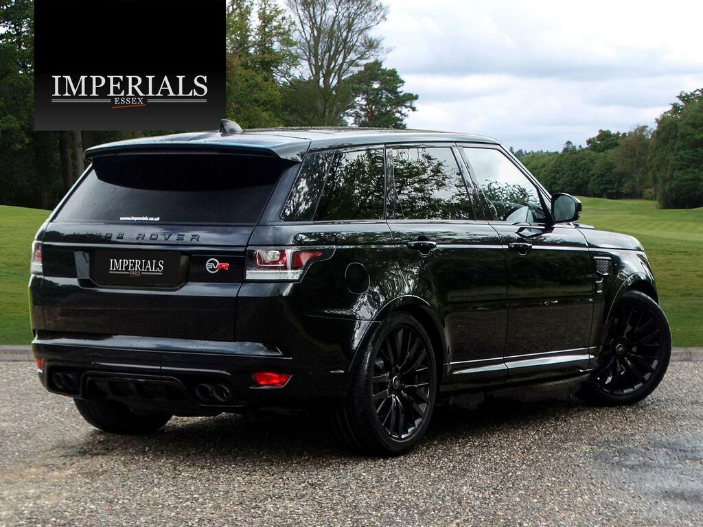 Land Rover Range Rover Sport V8 Svr Black #4