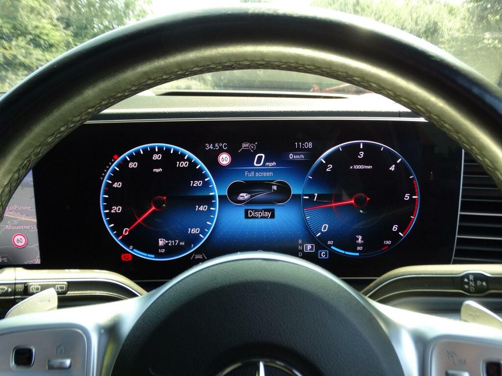Mercedes-Benz GLS Class 3.0L Gls 350 D 4Matic Amg Line 255 Bhp Black #25