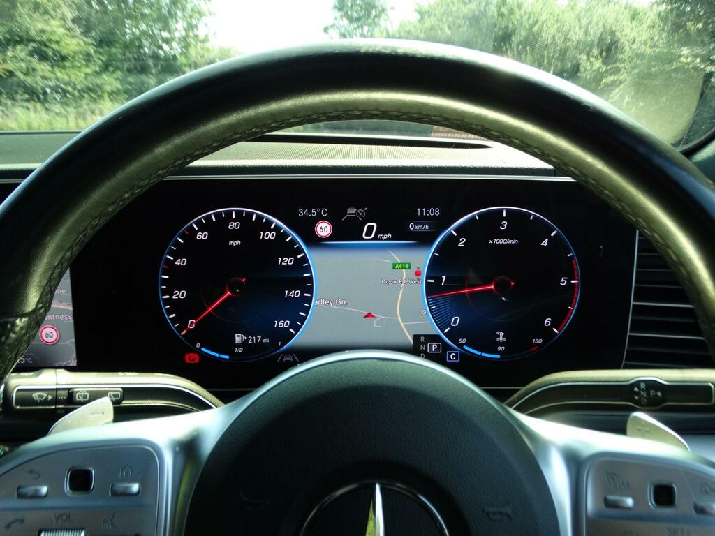 Mercedes-Benz GLS Class 3.0L Gls 350 D 4Matic Amg Line 255 Bhp Black #26