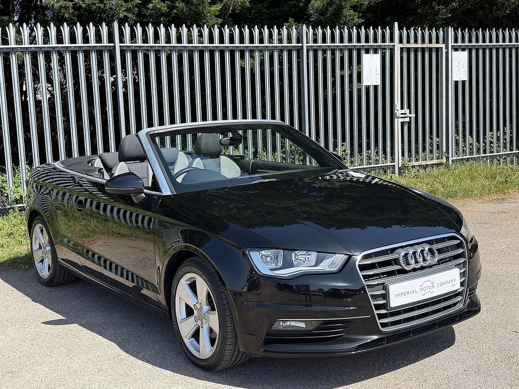Audi A3 Cabriolet Tdi Sport Black #4