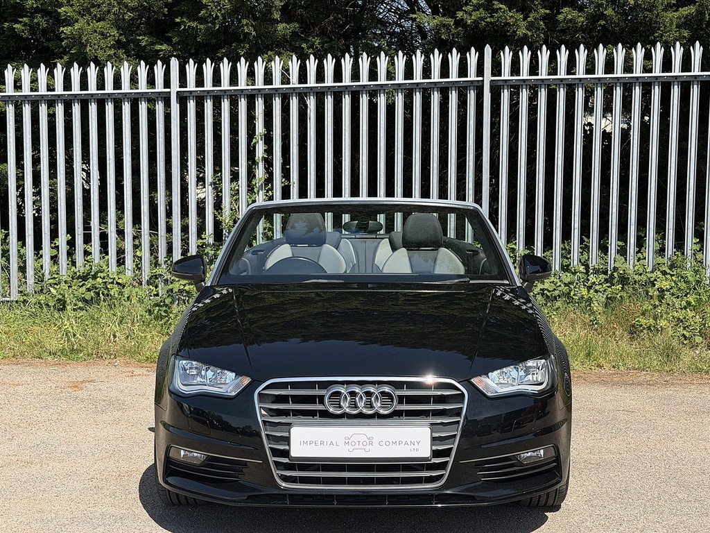 Audi A3 Cabriolet Tdi Sport Black #3