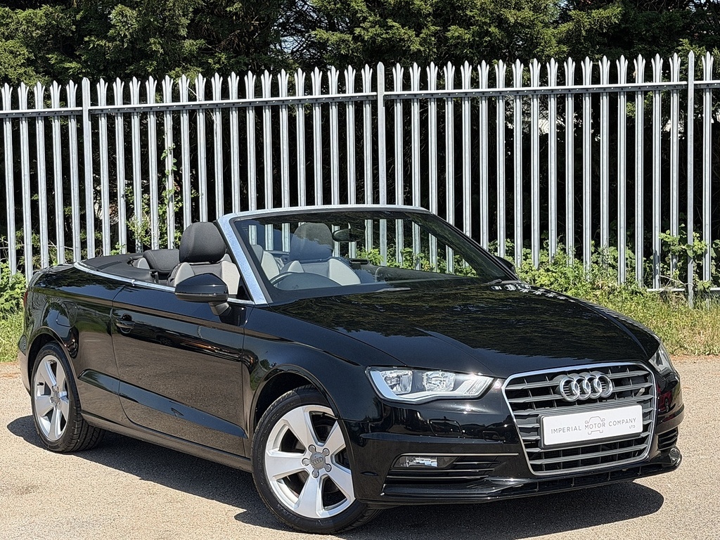 Audi A3 Cabriolet Tdi Sport Black