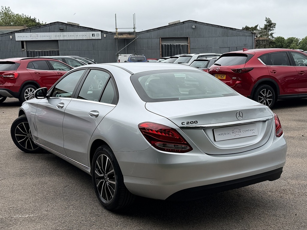 Mercedes-Benz C Class C200 Mhev Eq Boost Se Silver #2