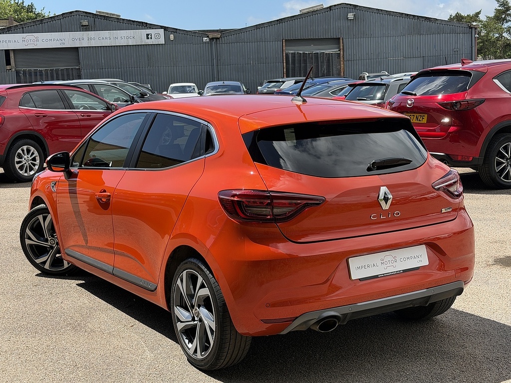 Renault Clio Tce Rs Line LD20PXY Orange #2