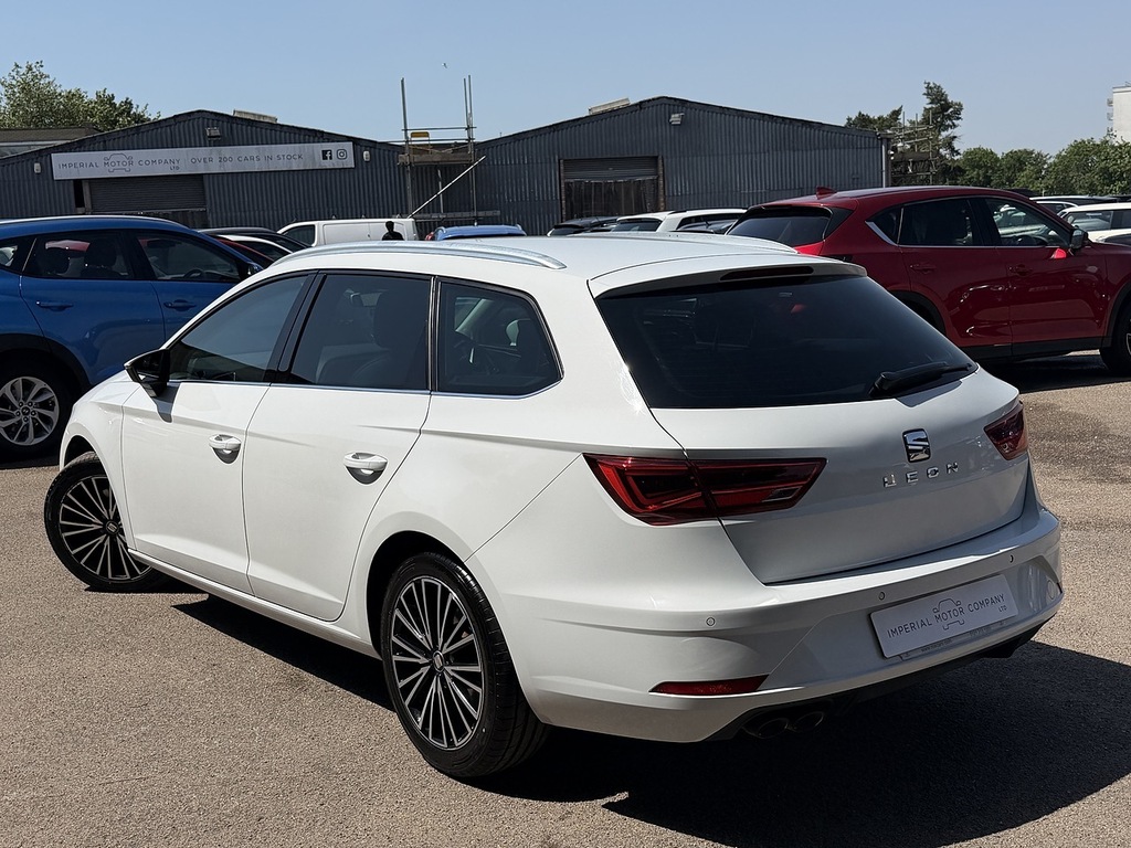 Seat Leon Tsi Xcellence Lux YV19BJX White #2