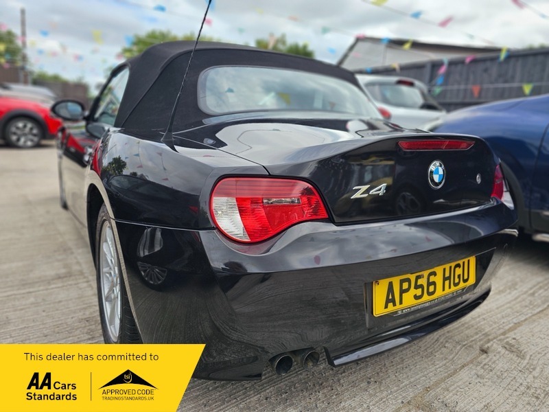 BMW Z4 2.5I Se Convertible Black #4