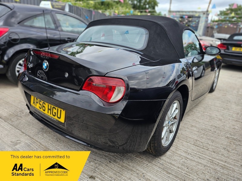 BMW Z4 2.5I Se Convertible Black #3