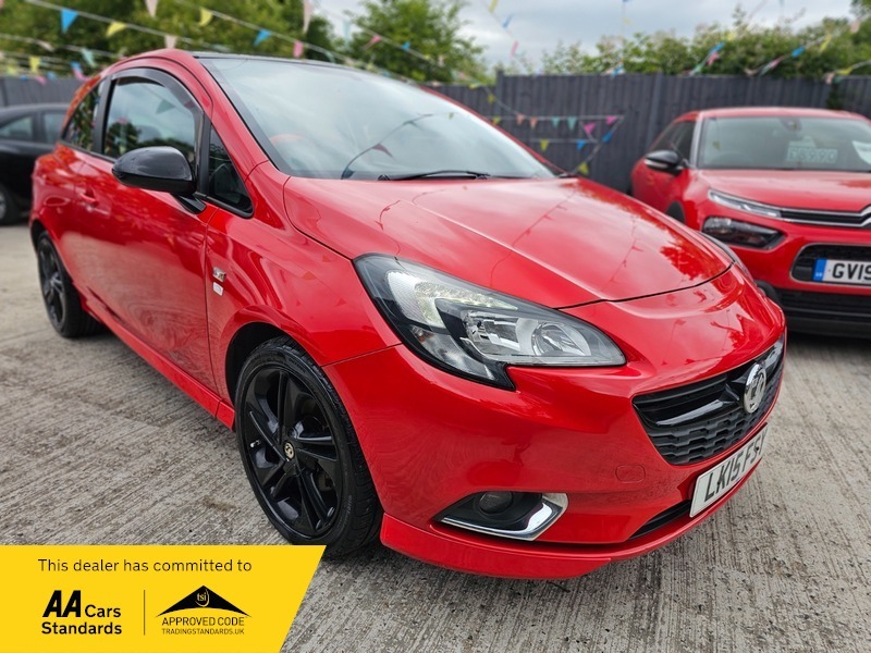 Vauxhall Corsa 1.4I Turbo Ecoflex Limited Red