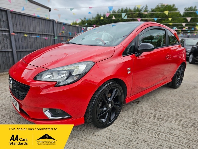 Vauxhall Corsa 1.4I Turbo Ecoflex Limited LK15FSY Red #2
