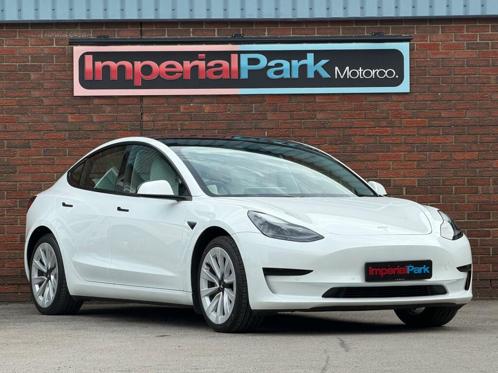 Tesla Model 3 Standard Range Plus Rwd White #2