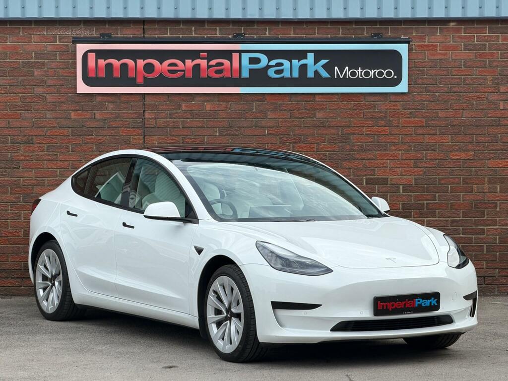 Tesla Model 3 Standard Range Plus Rwd White #3