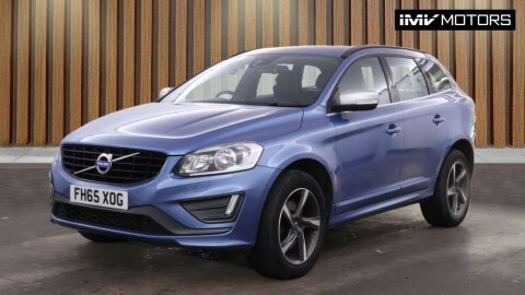 Volvo XC60 2.0 D4 R-design Blue #2