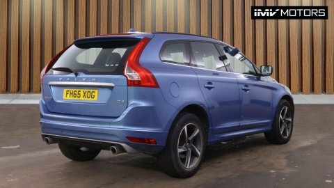 Volvo XC60 2.0 D4 R-design Blue #4