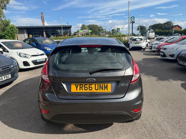 Ford Fiesta 1.25 Zetec Hatchback Euro 6 82 Grey #4