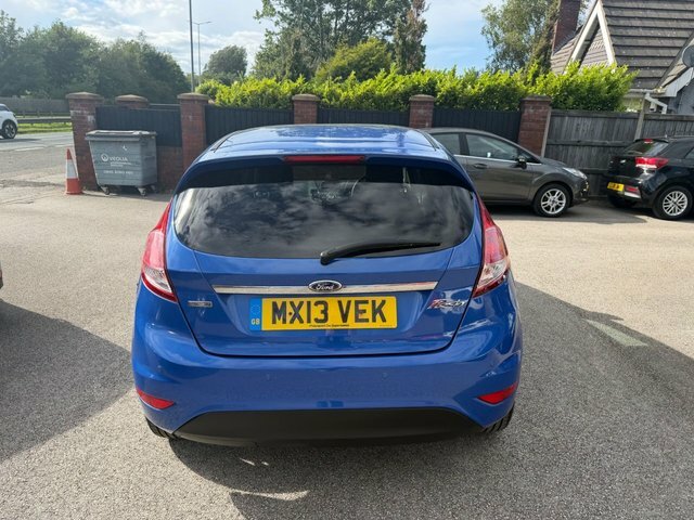 Ford Fiesta 1.6 Tdci Econetic Titanium Hatchback Ma Blue #3